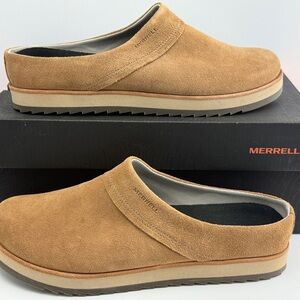 Merrell Juno Brown Suede Slip-On Loafers sz 10.5 NIB